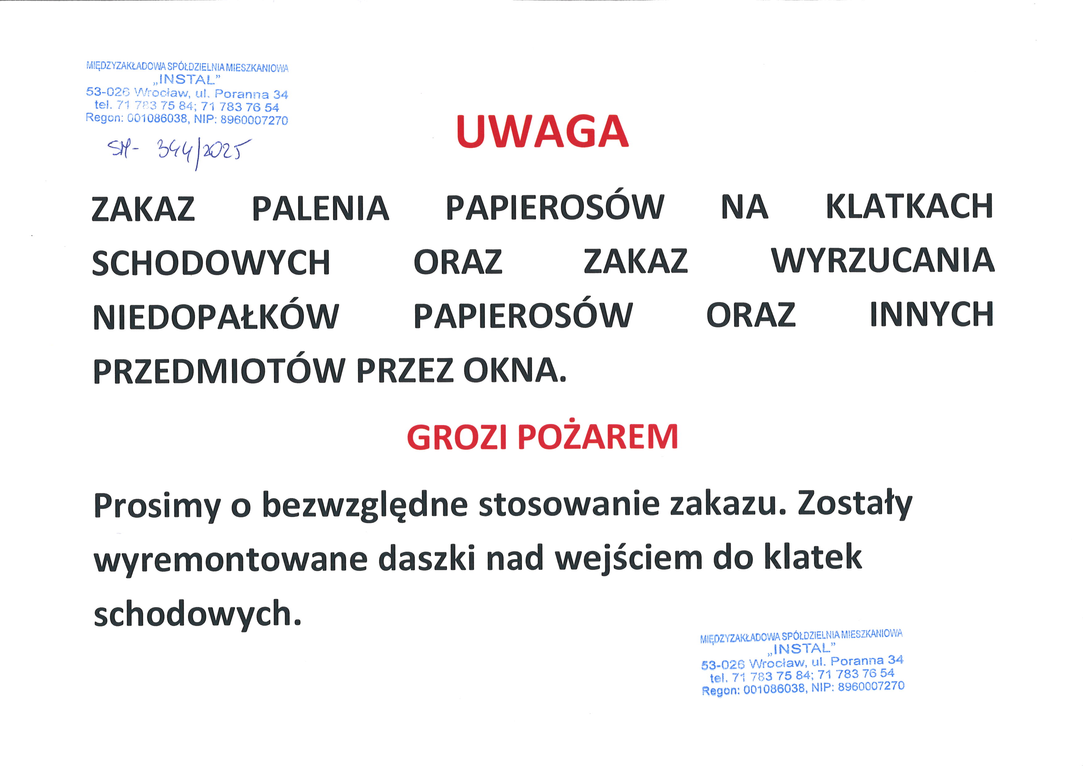 OGŁOSZENIE 17.06.2024