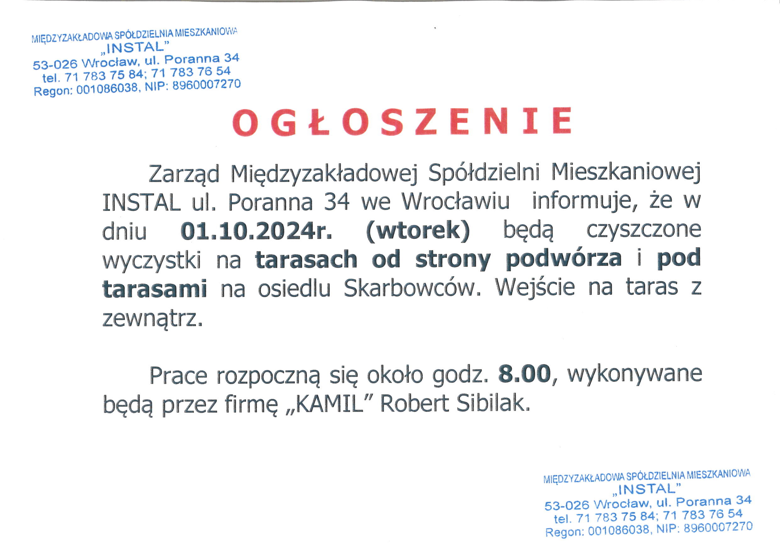 ogłoszenie 30 09 2024